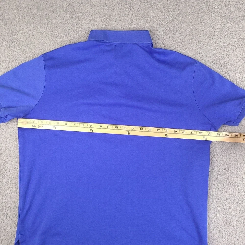 Polo‎ Ralph Lauren Polo Shirt Men's Large Blue Classic Fit Jockey Cotton